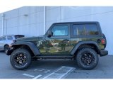 Sarge Green Jeep Wrangler in 2022