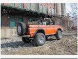 1969 Orange Ford Bronco Sport Wagon #144183019