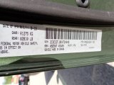2019 Challenger Color Code for F8 Green - Color Code: PFQ