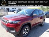 2022 Velvet Red Pearl Jeep Compass Trailhawk 4x4 #144183372