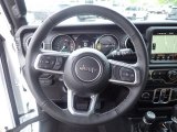 2022 Jeep Wrangler Unlimited Sahara 4XE Hybrid Steering Wheel