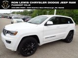 Bright White Jeep Grand Cherokee in 2022