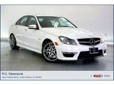 2014 Polar White Mercedes-Benz C 63 AMG #144183608