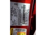 2022 Bronco Sport Color Code for Hot Pepper Red - Color Code: EA