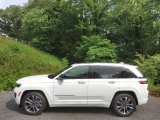 2022 Bright White Jeep Grand Cherokee Overland 4x4 #144280030