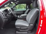 2022 Ram 3500 Big Horn Regular Cab 4x4 Black/Diesel Gray Interior