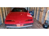 1989 Pontiac Firebird Brilliant Red