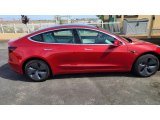 2019 Red Multi-Coat Tesla Model 3 Standard Range #144280019