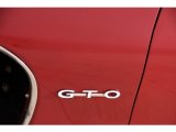 Pontiac GTO 1969 Badges and Logos