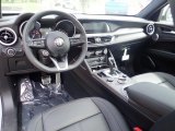 2022 Alfa Romeo Stelvio Ti AWD Black Interior