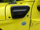 2022 Jeep Wrangler Unlimited Sahara 4XE Hybrid Marks and Logos