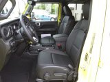 2022 Jeep Wrangler Unlimited Sahara 4XE Hybrid Black Interior
