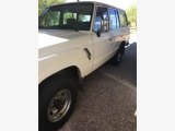 White Toyota Land Cruiser in 1988