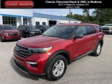 2021 Rapid Red Metallic Ford Explorer XLT 4WD #144305185