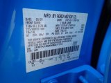 2022 Mustang Mach-E Color Code for Grabber Blue Metallic - Color Code: AE