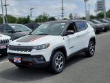 2022 Bright White Jeep Compass Trailhawk 4x4 #144313769