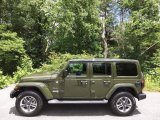 2022 Sarge Green Jeep Wrangler Unlimited Sahara 4x4 #144318981