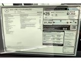 2022 Mercedes-Benz GLA AMG 35 4Matic Window Sticker