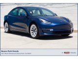 2021 Deep Blue Metallic Tesla Model 3 Long Range #144319204