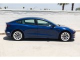 2021 Tesla Model 3 Deep Blue Metallic
