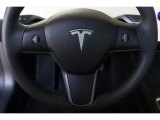 2021 Tesla Model 3 Long Range Steering Wheel