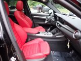 2022 Alfa Romeo Stelvio Veloce AWD Black Interior