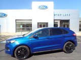 2022 Ford Edge Atlas Blue Metallic