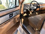 1980 Chevrolet C/K K20 Bonanza Regular Cab 4x4 Camel Tan Interior