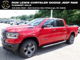 2022 Flame Red Ram 1500 Big Horn Built-to-Serve Edition Crew Cab 4x4 #144353193