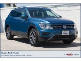 2019 Blue Silk Metallic Volkswagen Tiguan SE #144363981