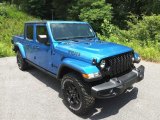Hydro Blue Pearl Jeep Gladiator in 2022
