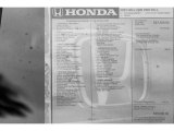 2023 Honda HR-V EX-L Window Sticker
