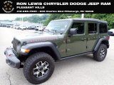 2022 Sarge Green Jeep Wrangler Unlimited Rubicon 4x4 #144371739