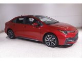 2021 Barcelona Red Metallic Toyota Corolla SE #144376343