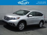 2012 Alabaster Silver Metallic Honda CR-V EX-L 4WD #144376235
