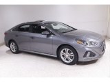 2019 Machine Gray Hyundai Sonata Sport #144385507