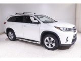 2019 Blizzard Pearl White Toyota Highlander Limited AWD #144393363