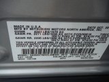 2015 Outlander Sport Color Code for Quick Silver - Color Code: U04