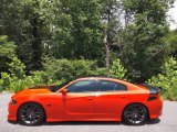 Go Mango Dodge Charger in 2020