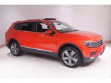 2018 Habanero Orange Metallic Volkswagen Tiguan SEL Premium 4MOTION #144410541