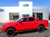 Race Red Ford Ranger in 2022