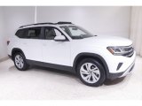 2022 Pure White Volkswagen Atlas SE 4Motion #144442379