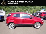 2022 Ruby Red Metallic Ford EcoSport SE 4WD #144442307