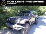 2021 Black Jeep Wrangler Unlimited Rubicon 4x4 #144442330