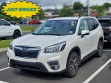 2020 Crystal White Pearl Subaru Forester 2.5i Limited #144442305