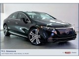 2022 Mercedes-Benz EQS Obsidian Black Metallic