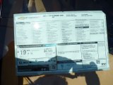 2023 Chevrolet Corvette Stingray Convertible Window Sticker