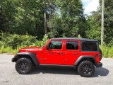 Firecracker Red Jeep Wrangler Unlimited in 2022