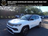 2022 Bright White Jeep Compass Limited 4x4 #144465637