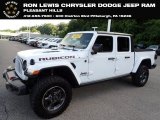 2020 Bright White Jeep Gladiator Rubicon 4x4 #144473195